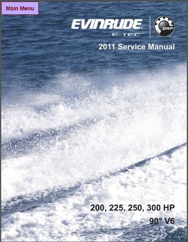 2011 evinrude tec 200 225 - e-tec,