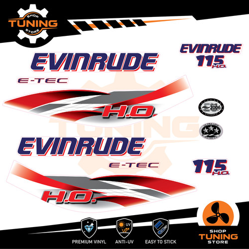 Kit adesivi motore - adesivi, marino