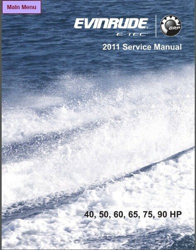 2011 evinrude tec - evinrude, 40
