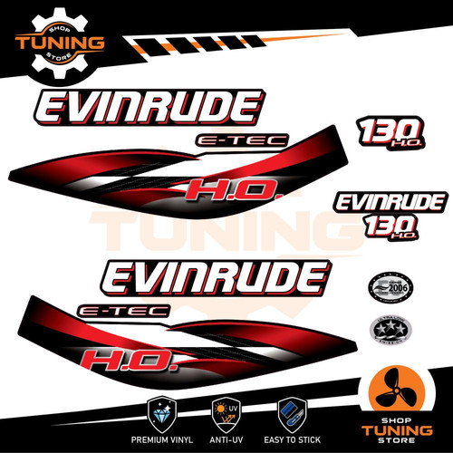 Kit adesivi motore marino - motore,