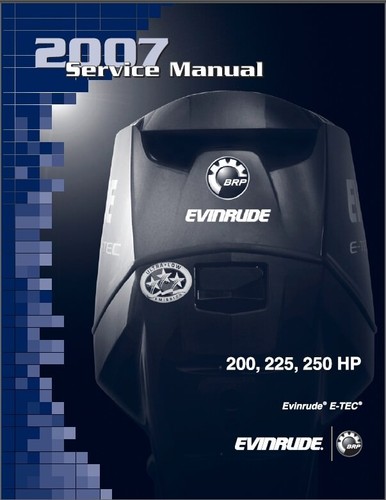 Evinrude tec 200 225 250 - e-tec, hp