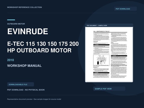 Motore fuoribordo evinrude - motore,