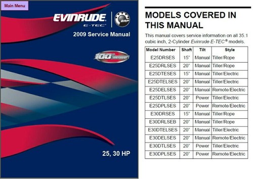2009 evinrude tec 30 - 2009, 25